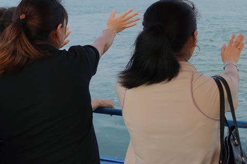 ご遺骨の一部を手元供養として残して海洋散骨されたお客様