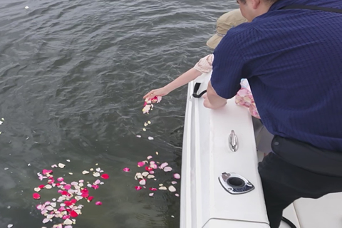 海外への永住に伴いご両親の遺骨を海洋散骨された八王子市のお客様