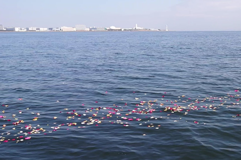墓じまい後のご遺骨を海洋散骨した八街市からのご利用例