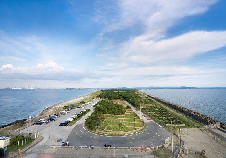 富津市の海と自然の風景