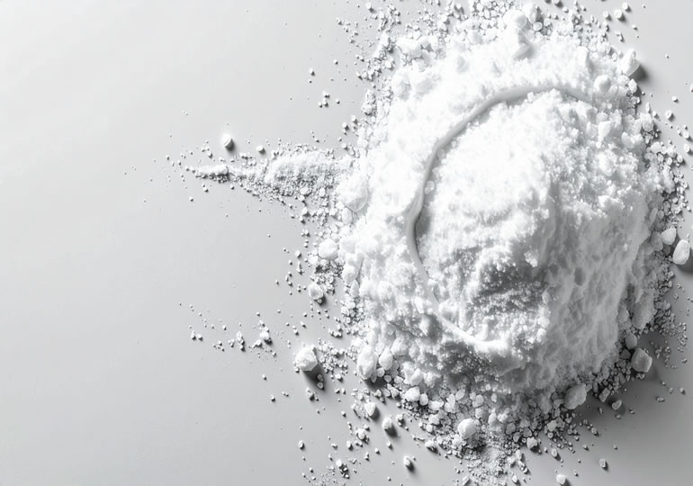 パウダー状に粉骨された遺骨