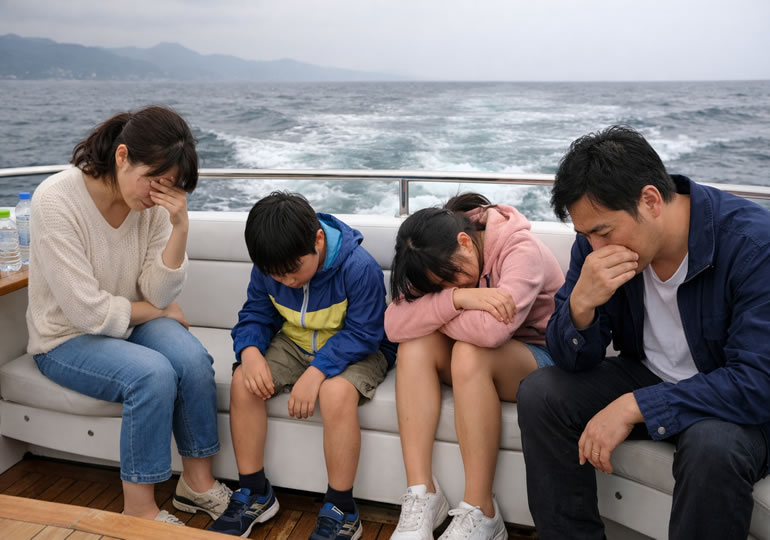 海洋散骨と船酔い対策