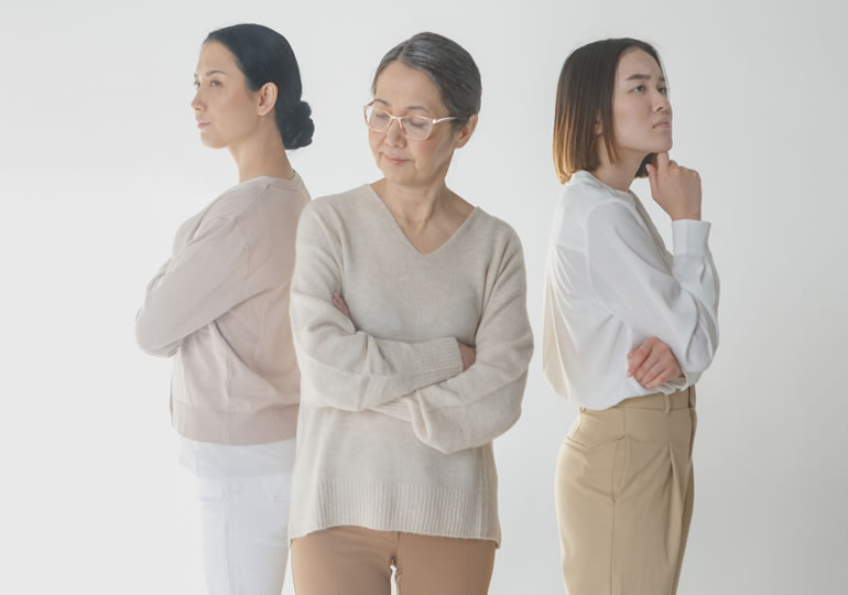 海洋散骨を反対している親族