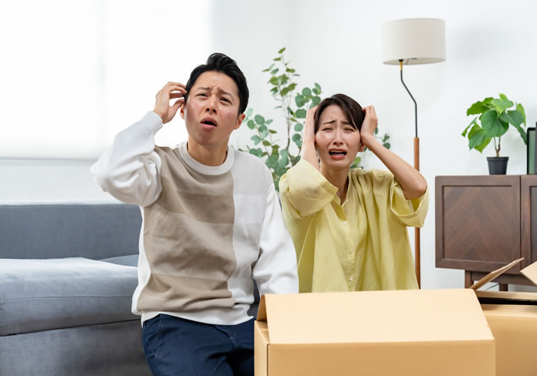 送骨方法に悩む夫婦