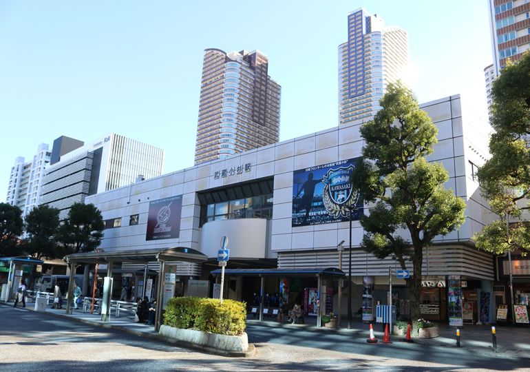 神奈川県川崎市中原区の街並み
