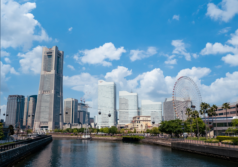 横浜市西区の街並み