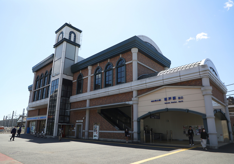 坂戸市の街並み