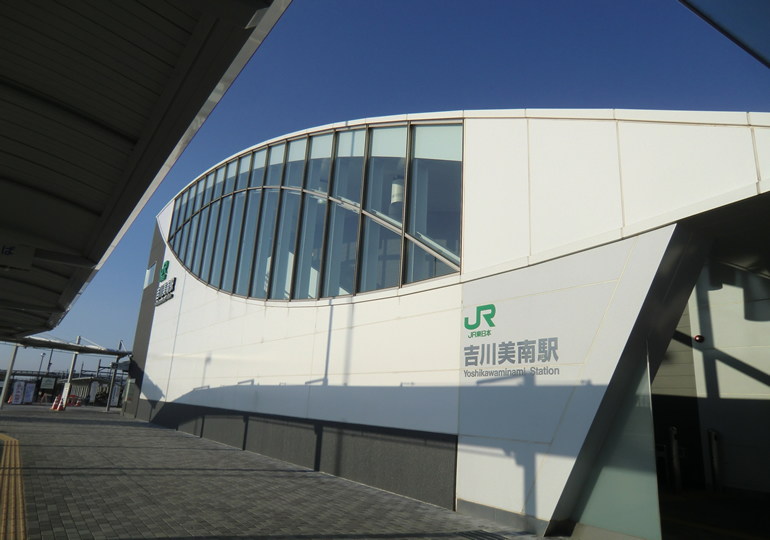吉川市を流れる中川
