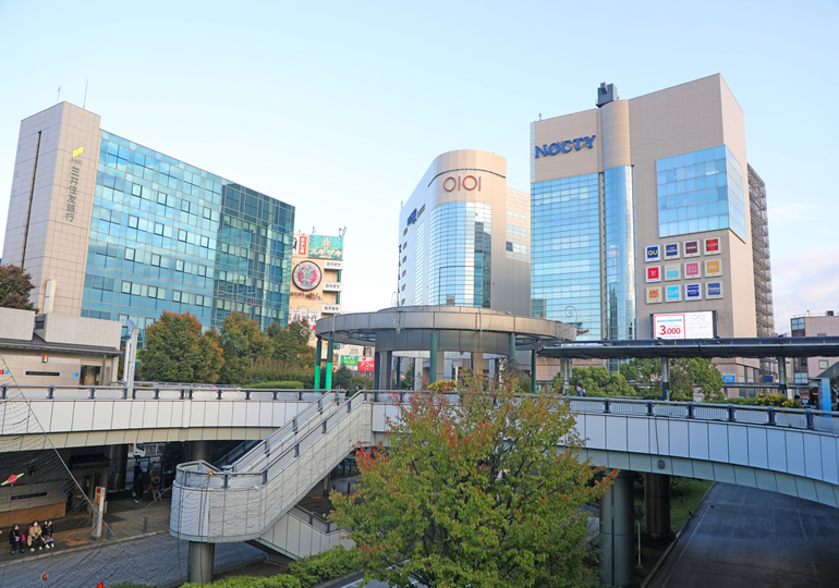 神奈川県川崎市高津区の街並み