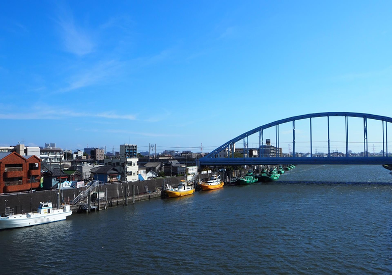 浦安市の街並み
