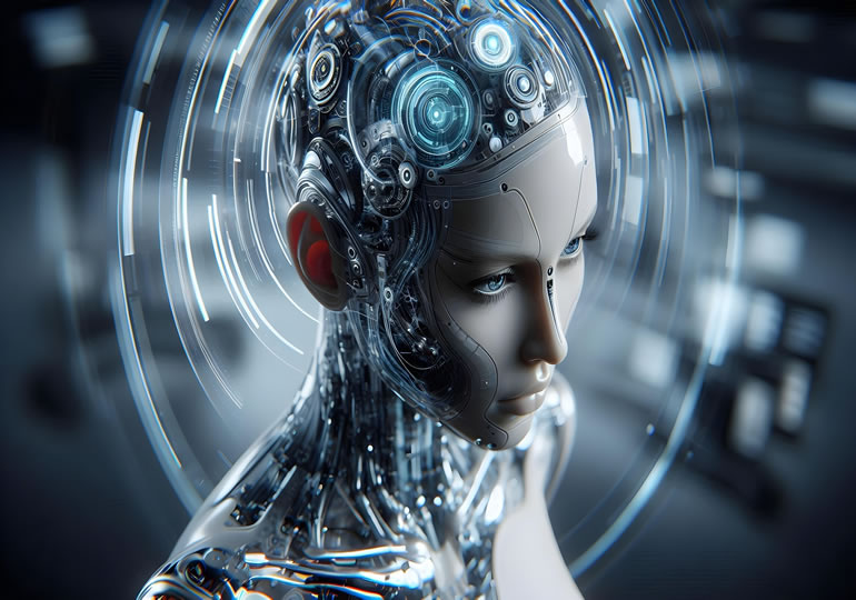 AIで再現される故人のイメージ画像