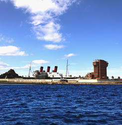 ディズニーランド沖